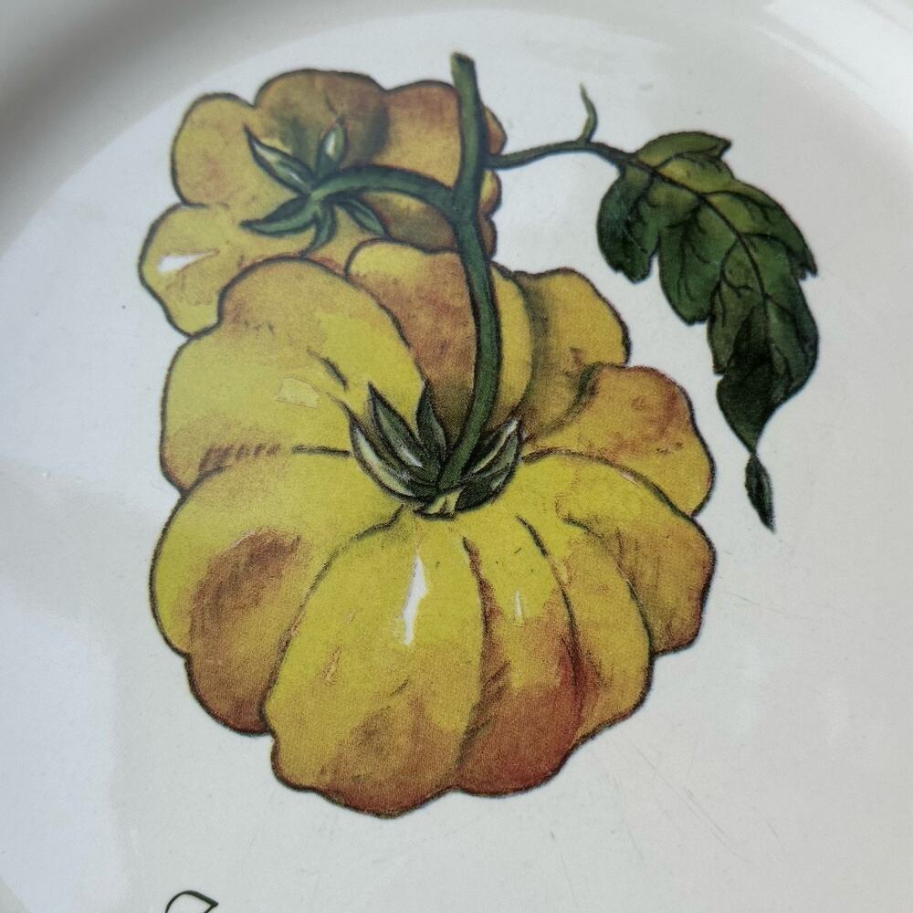 Williams Sonoma Heirloom Tomatoes 9" Plates (Set Of 3) Portugal - Picture 7 of 10